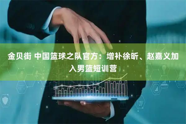 金贝街 中国篮球之队官方：增补徐昕、赵嘉义加入男篮短训营